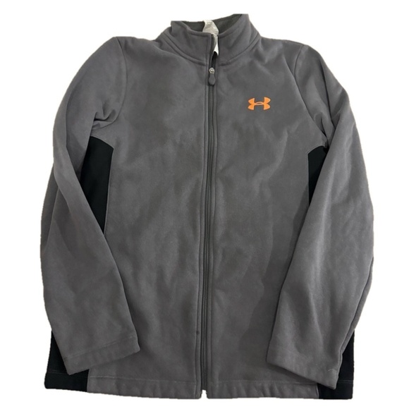 Under Armour Activewear Performance Fleece Zippered Youth Boy XL Jacket Coat